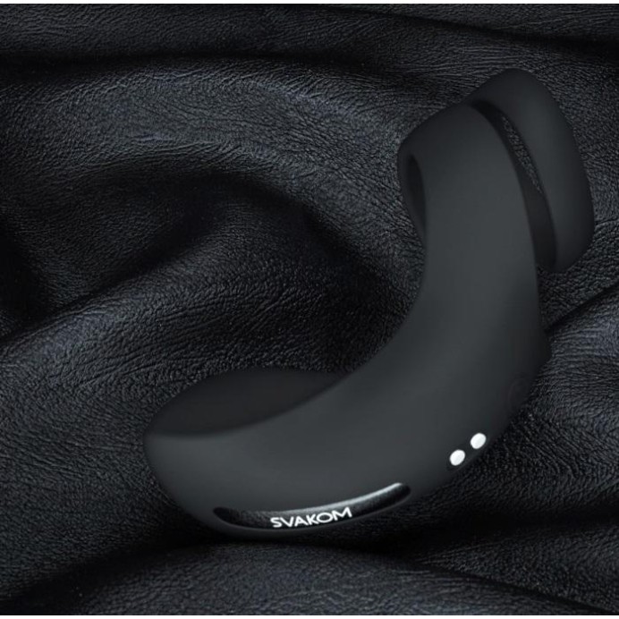 SVAKOM Benedict Double Ring Perineum Stimulator - Black