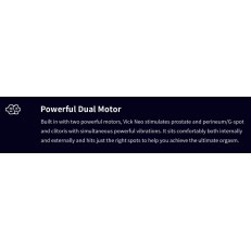 SVAKOM Vick Neo Interactive Prostate Vibrator - Black