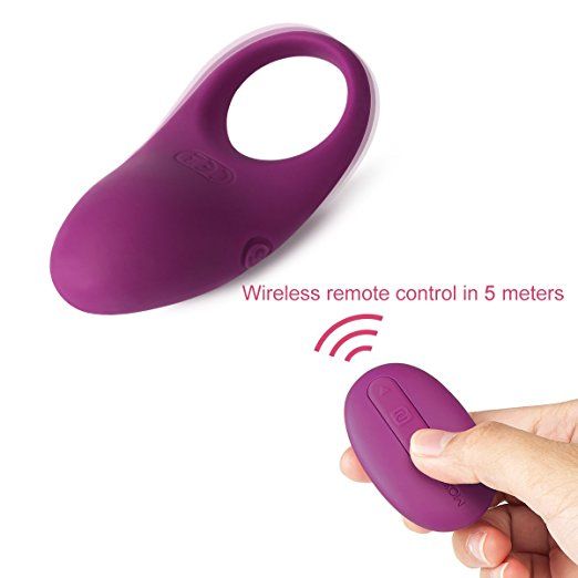 SVAKOM Winni Remote Control Vibro Ring - Violet