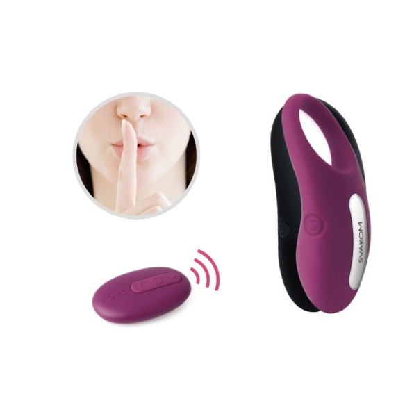 SVAKOM Winni Remote Control Vibro Ring - Violet