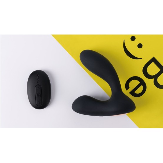 SVAKOM Vick Remote Control Prostate Perineum Vibrator - Black