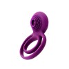 SVAKOM Tammy Double Vibro Ring - Violet