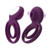 SVAKOM Tammy Double Vibro Ring - Violet