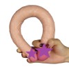 Lovetoy King Size Ladykiller Double Dildo - Skin