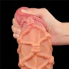Lovetoy 9.5" Dual Layered Cock w Rope
