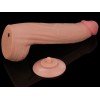 Lovetoy 12" Sliding Skin Dildo - Flesh