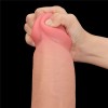 Lovetoy 14" Sliding Skin Dildo - Flesh