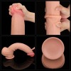 Lovetoy 14" Sliding Skin Dildo - Flesh