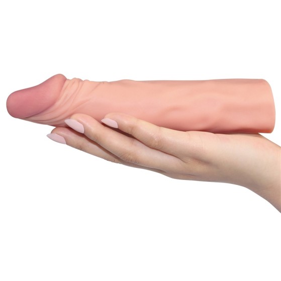 Lovetoy X-Tender Penis Sleeve 7.5" - Flesh