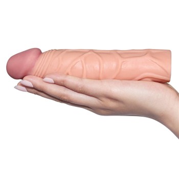 Lovetoy X-Tender Penis Sleeve 6.8" - Flesh