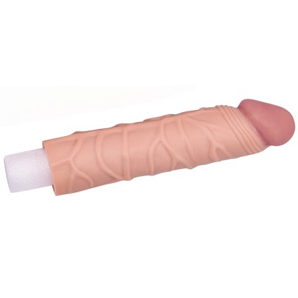 Lovetoy X-Tender Penis Sleeve 6.8" - Flesh