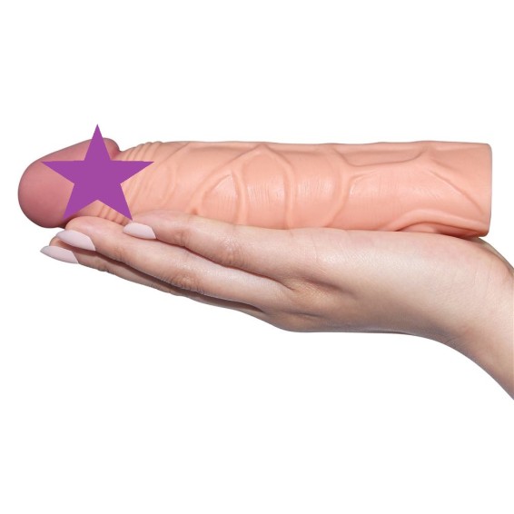 Lovetoy X-Tender Penis Sleeve 6.8" - Flesh