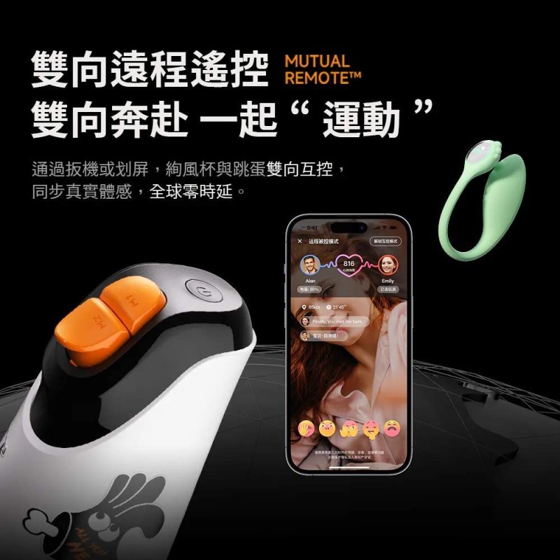 Monster Pub Tornado AI Smart Masturbator - White