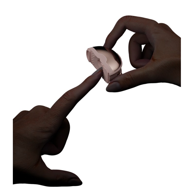 Qingnan Wireless Vibro Nipple Clamps #3 - Beige