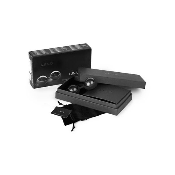 Lelo Luna Beads Noir Kegel Balls - Black