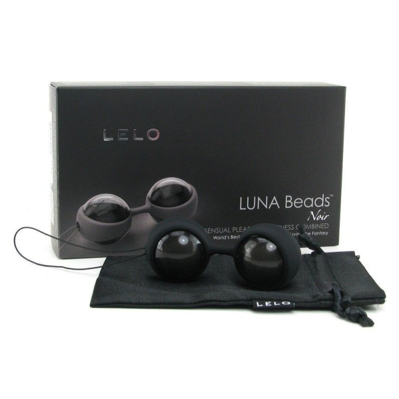 Lelo Luna Beads Noir Kegel Balls - Black