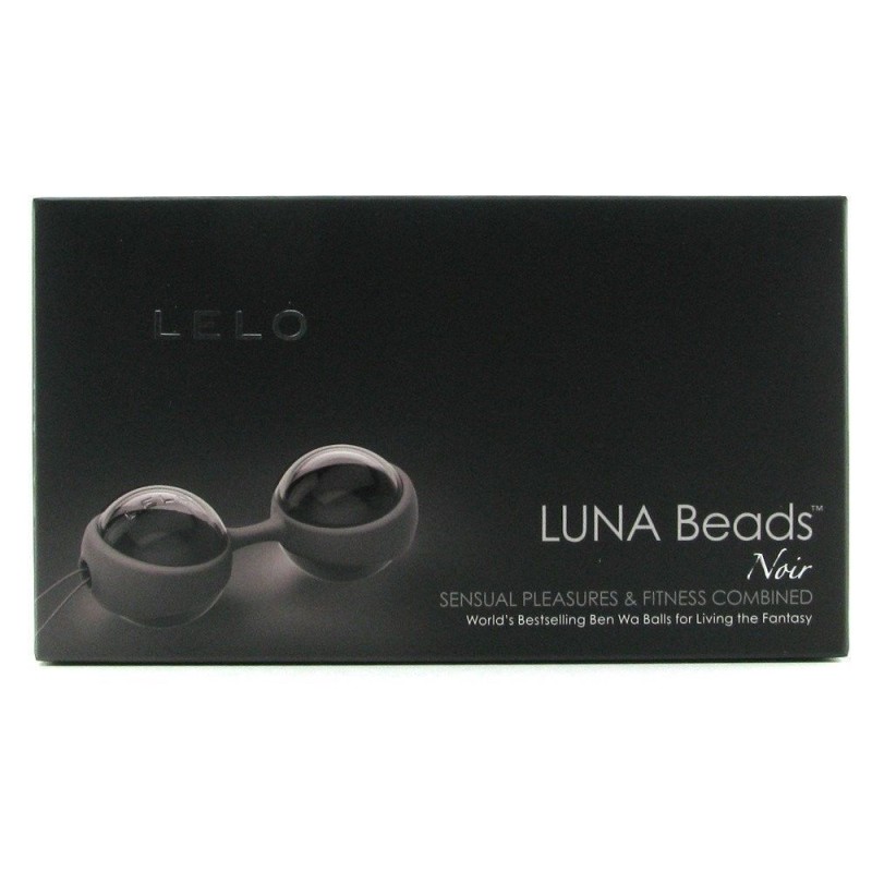 Lelo Luna Beads Noir Kegel Balls - Black