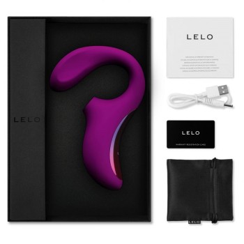 Lelo Enigma Cruise Clitoral Stimulator - Deep Rose
