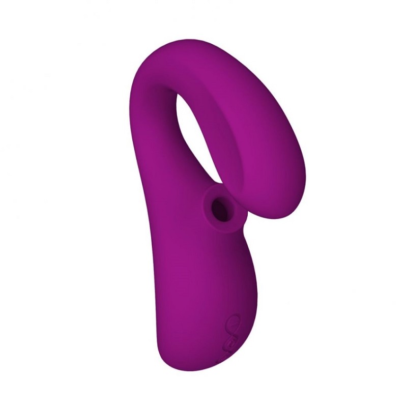 Lelo Enigma Cruise Clitoral Stimulator - Deep Rose