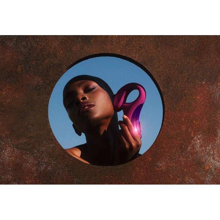 Lelo Enigma Cruise Clitoral Stimulator - Deep Rose