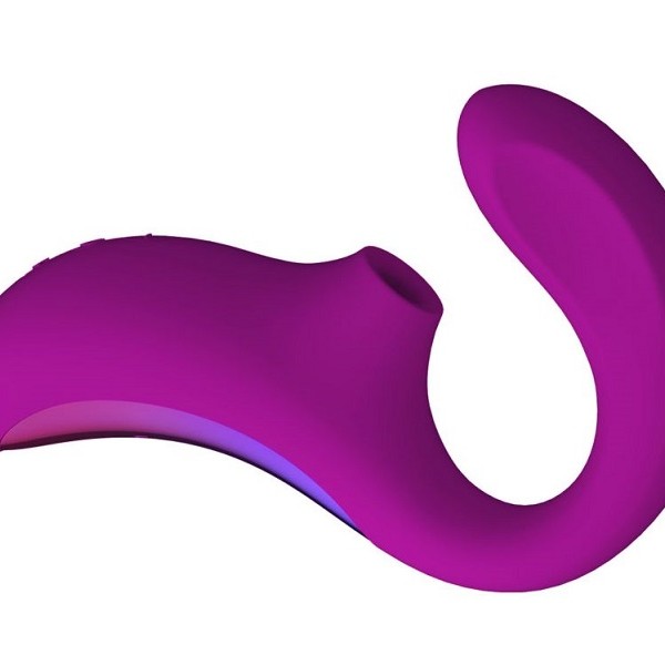 Lelo Enigma Cruise Clitoral Stimulator - Deep Rose