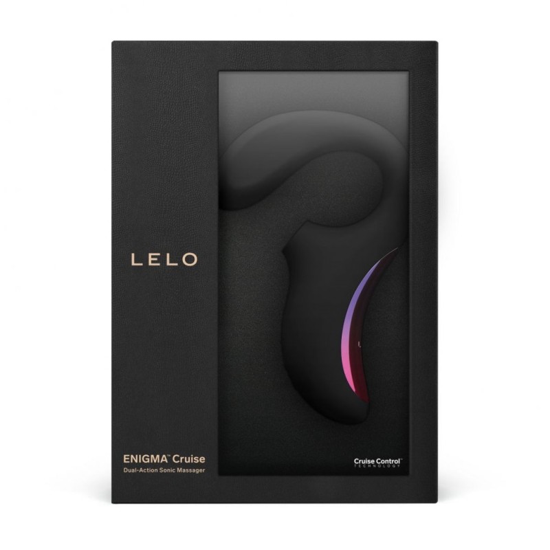 Lelo Enigma Cruise Clitoral Stimulator - Deep Rose