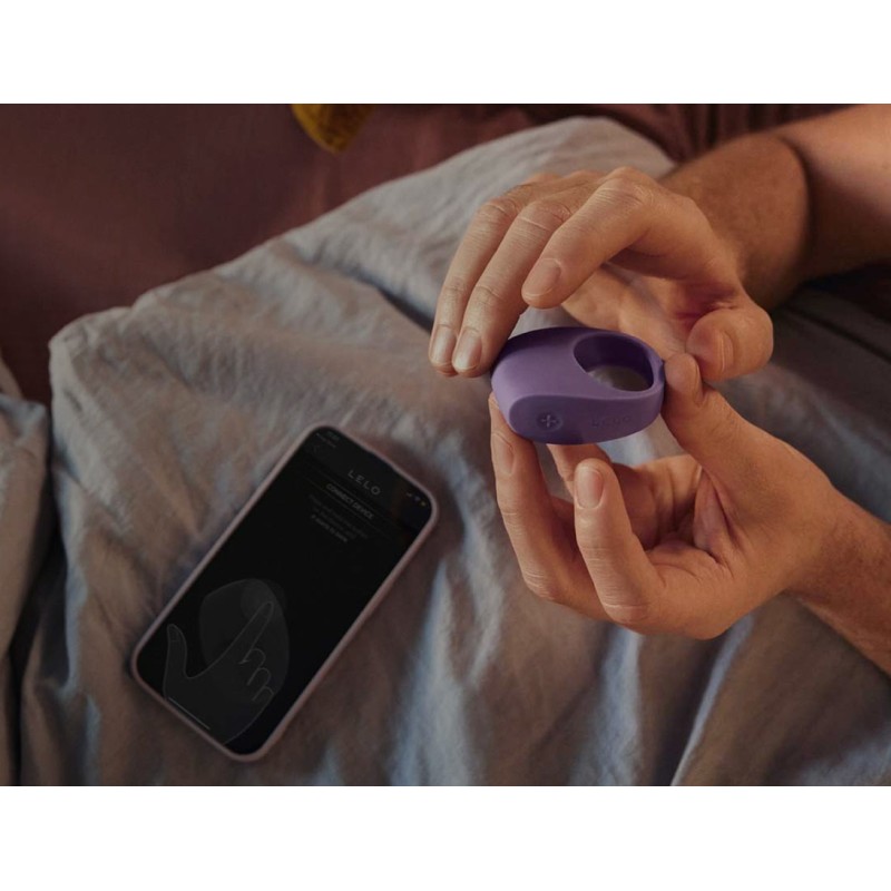 Lelo Tor 3 APP Ring - Base Blue
