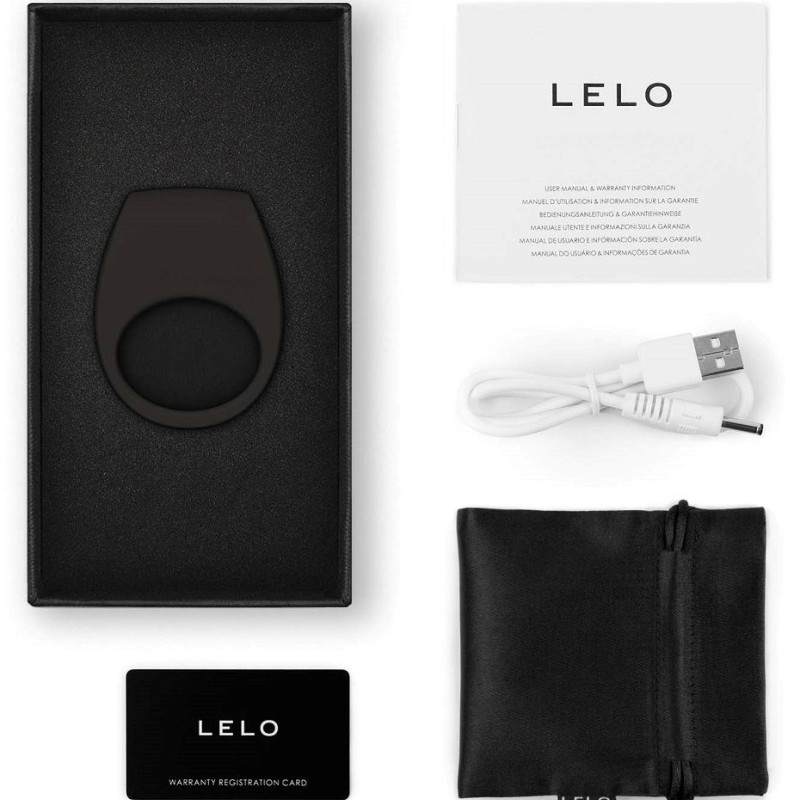 Lelo Tor 3 APP Ring - Base Blue
