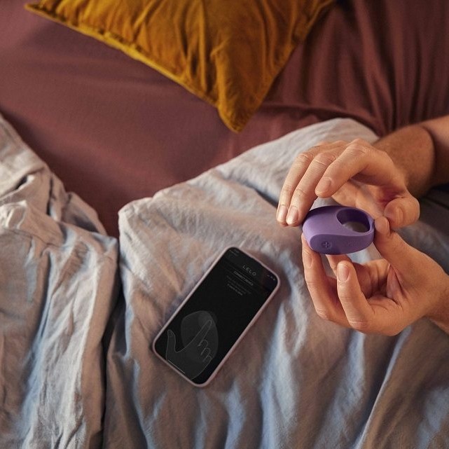 Lelo Tor 3 APP Ring - Base Blue