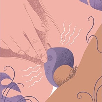 Lelo Tor 3 APP Ring - Base Blue