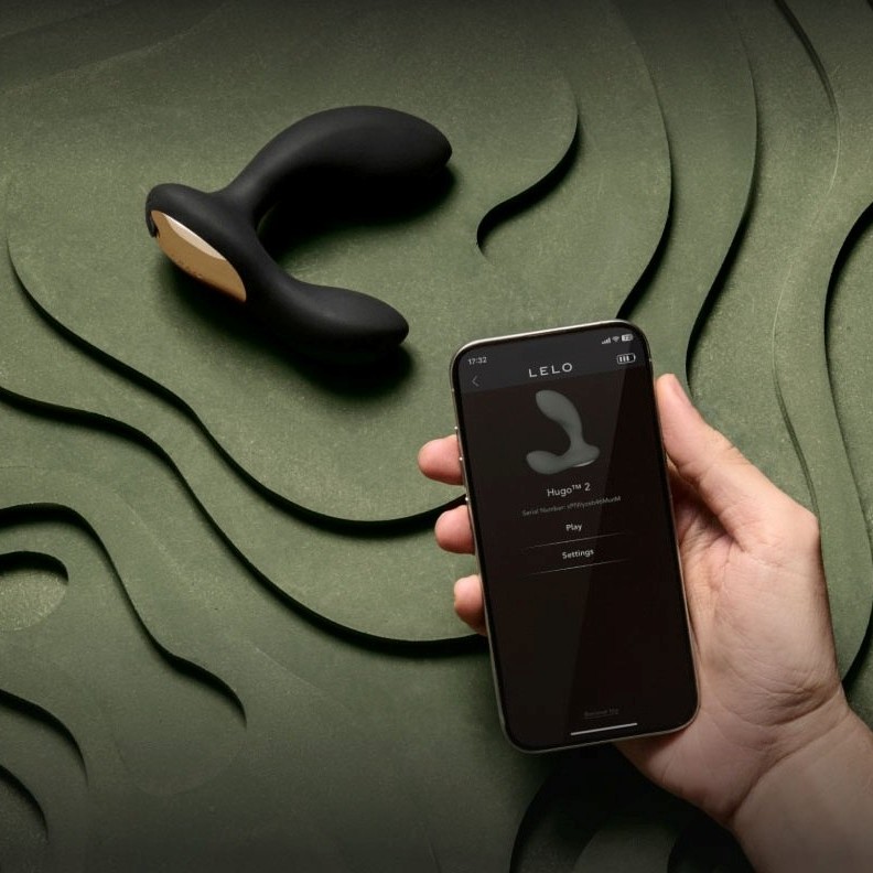 Lelo Hugo 2 APP Prostate Massager - Black