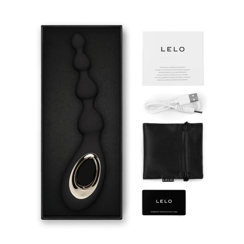 Lelo Soraya Anal Beads - Violet Dusk