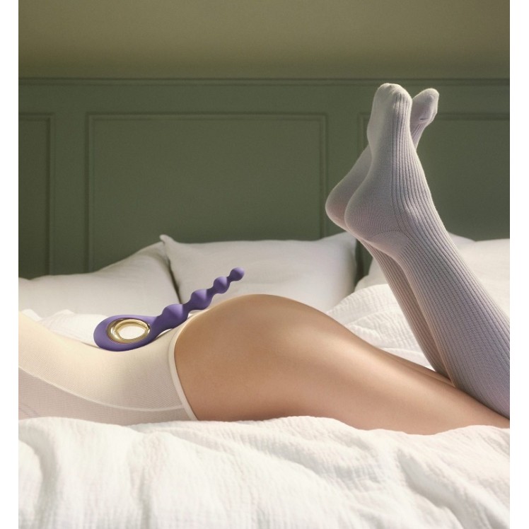 Lelo Soraya Anal Beads - Violet Dusk
