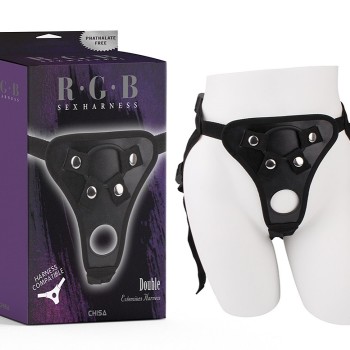 Chisa Double Extensions Harness - Black