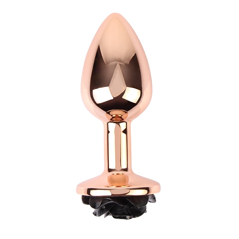 Chisa Evil Rose Metal Plug S - Black