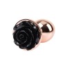 Chisa Evil Rose Metal Plug S - Black