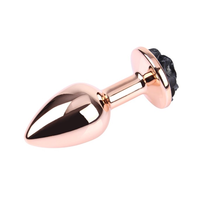 Chisa Evil Rose Metal Plug S - Black