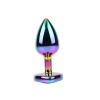 Chisa Heart Metal Plug M - Rainbow