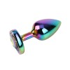 Chisa Heart Metal Plug M - Rainbow