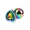 Chisa Heart Metal Plug M - Rainbow