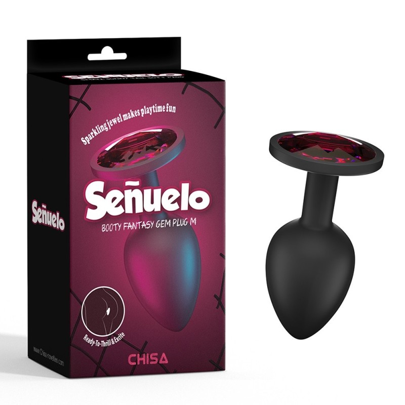 Chisa Booty Fantasy Gem Plug S - Black