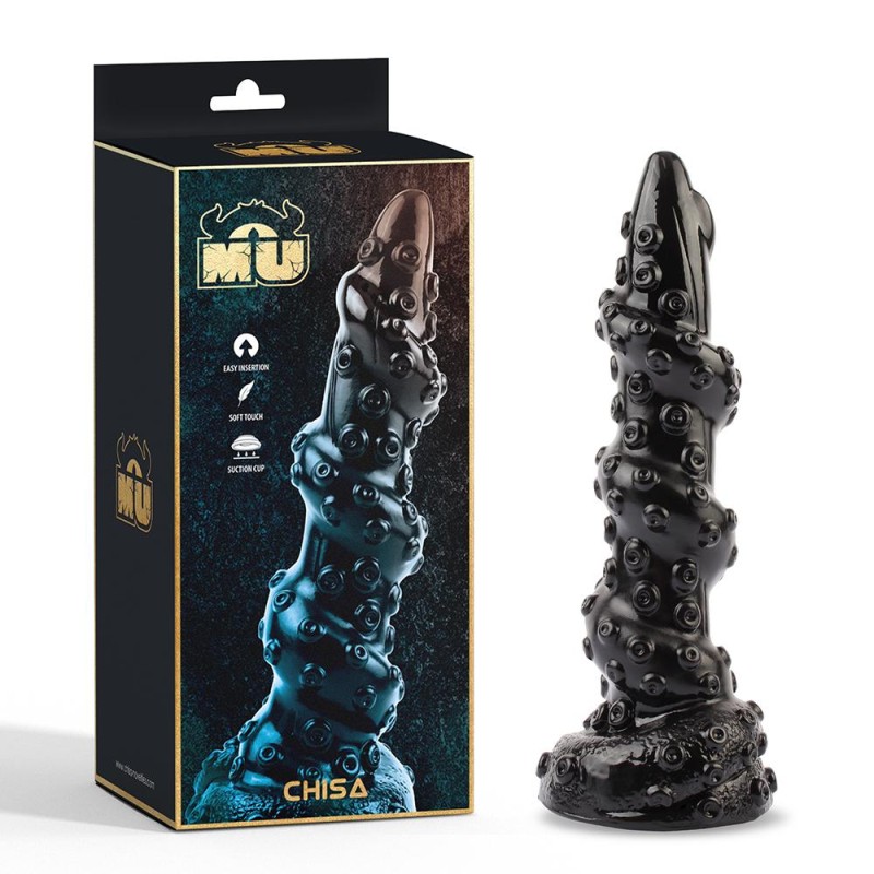 Chisa Octopus Bugbear Dildo - Black