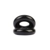 Chisa Dual Pleasure Ring - Black