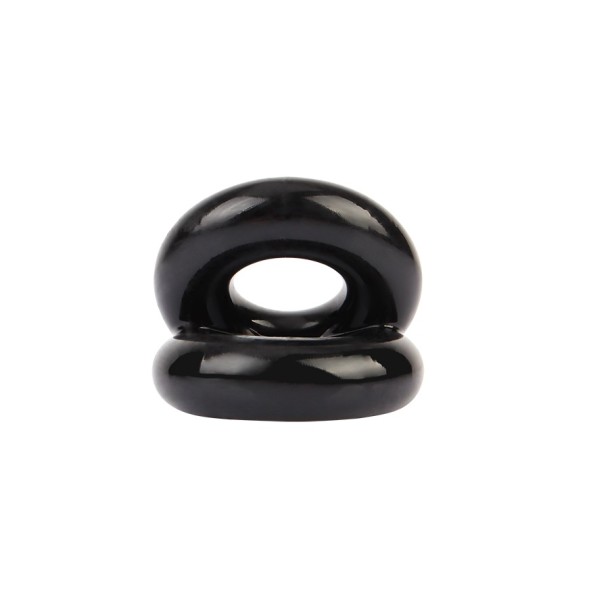 Chisa Dual Pleasure Ring - Black