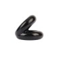 Chisa Dual Pleasure Ring - Black
