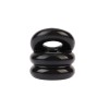 Chisa Dual Pleasure Plus Ring - Black