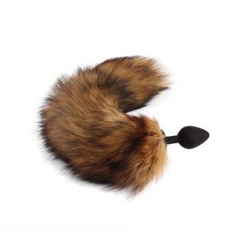Chisa Fuffy Fox Plug - Brown