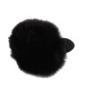 Chisa Bunny Tail Butt Plug - Black
