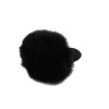 Chisa Bunny Tail Butt Plug - Black