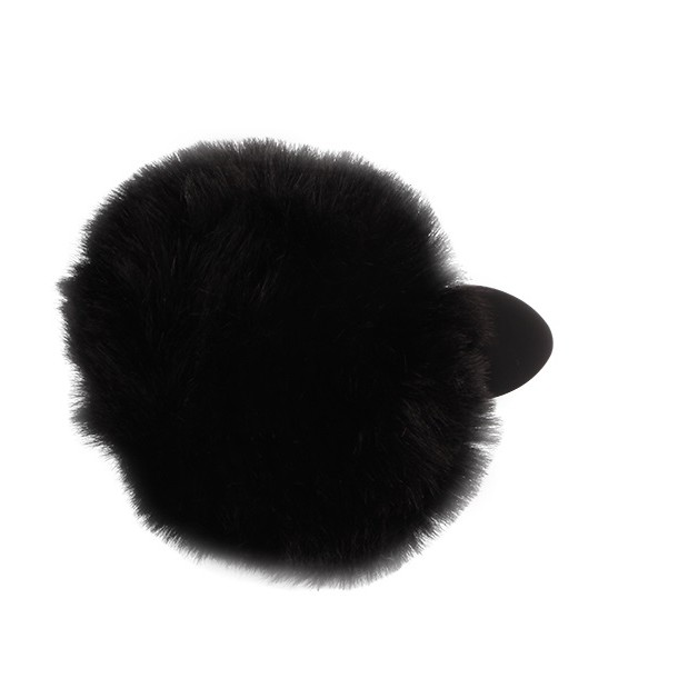 Chisa Bunny Tail Butt Plug - Black